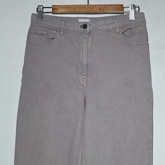 Wilfred Free The Melina High Rise Straight Leg Pants Lavender Womens Size 8 - Picture 2 of 9